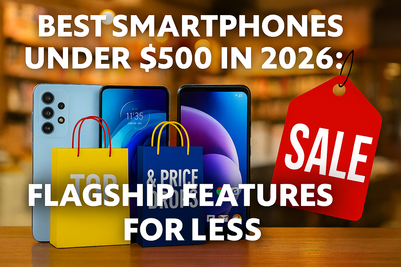 Best Smartphones Under $500 in 2026: Flagship Features for Less