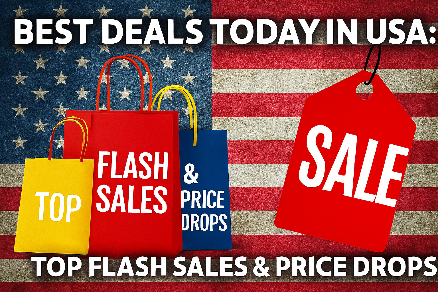 Best Deals Today in USA: Top Flash Sales & Price Drops