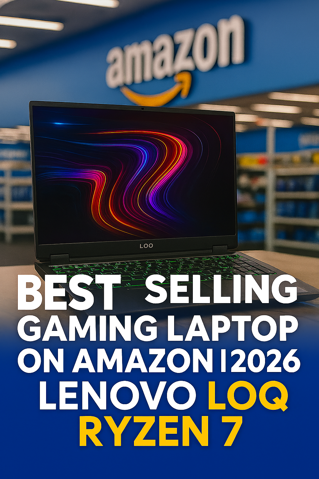 Best Selling Gaming Laptop on Amazon in 2026: Lenovo LOQ Ryzen 7