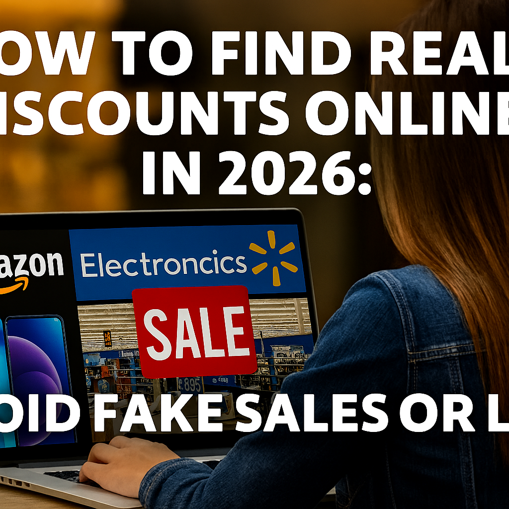 How to Find Real Discounts Online in 2026 (Avoid Fake Sales)