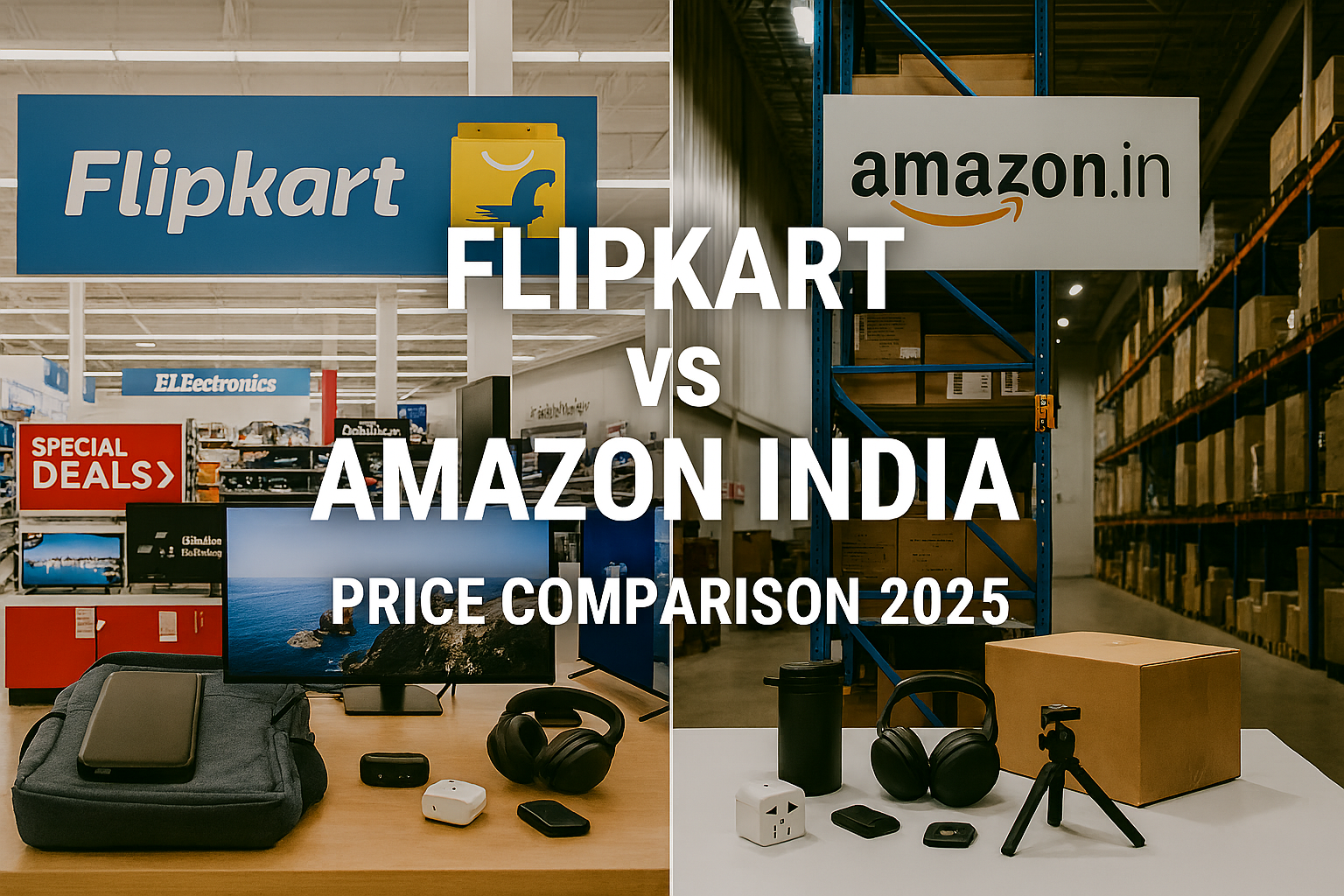 Best Deals in India – Flipkart vs Amazon: Ultimate Price Comparison 2025