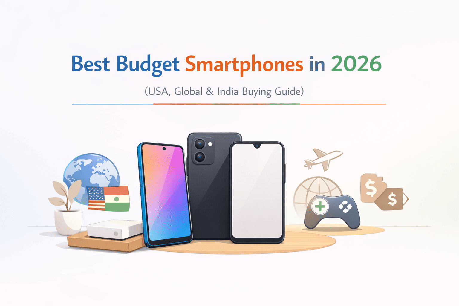 Best Budget Smartphones in 2026 (USA, Global & India Buying Guide)