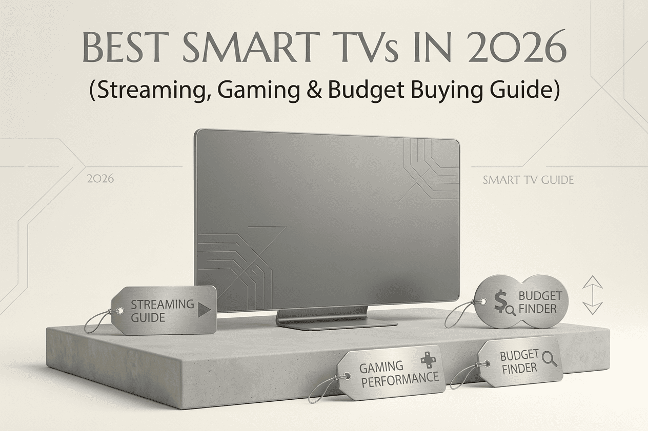 Best Smart TVs in 2026 (Streaming, Gaming &    Budget Buying Guide)