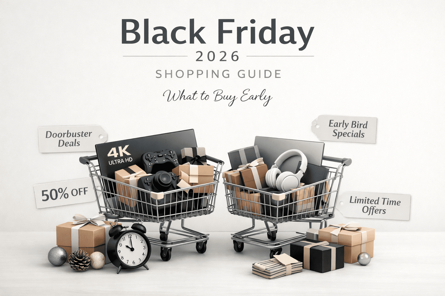 Black Friday 2026 Shopping Guide – What to Buy Early